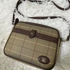 【大人気】 バーバリー 2way ショルダーバッグ ノバチェック ポシェット