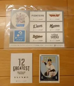 プロ野球 2023 パ・リーグ パリーグ シール ステッカー カード 源田壮亮