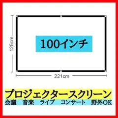 프로젝터 스크린 100 인치 16:9 회의 음악 라이브 야외