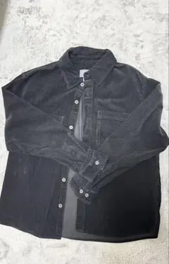 コーデュロイ ボタンアップシャツ