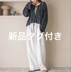 LOWRYS FARM ヨウリュウシャーリングショートブラウス　新品