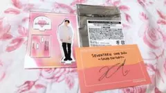 Seventeen cafe アクリルスタンドとカード　ジョンハン