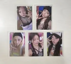 LE SSERAFIM DIFFERENT PHOTOCARD盤 トレカ　コンプ