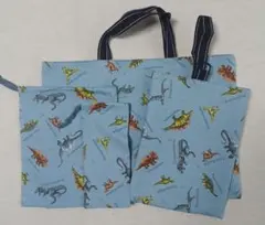 入園入学4点セット 恐竜柄