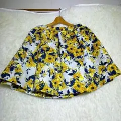 ジルスチュアート【4】レディース ミニ丈 フレアスカート 花柄