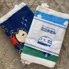【自宅保管品】サンリオ タオルハンカチ 2枚セット