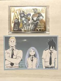 ヒロアカ原画展　ビッグ3