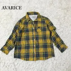 AVARICE チェック柄シャツ Lサイズ 大きいサイズ カジュアル 洗える