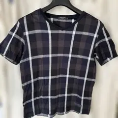 BLACK LABEL CRESTBRIDGE チェック柄 Vネック Tシャツのサムネイル