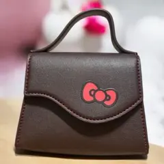 HELLO KITTY リボンモチーフ ハンドバッグ
