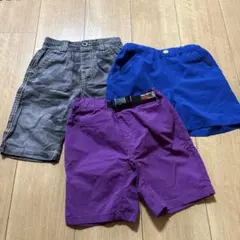 ハーフパンツ 3点セット 110cm