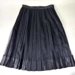 Lanvin Collection プリーツ ブラック　チュール　サイズ38のサムネイル