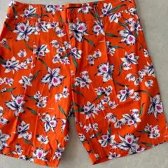 【JOYRICH】未使用品 花柄ショートパンツ 総柄 M 古着 メンズのサムネイル