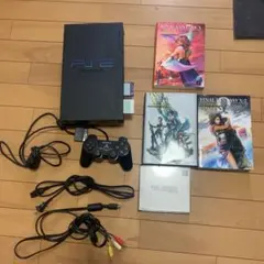 プレイステーション2本体 カセット4枚攻略本3冊