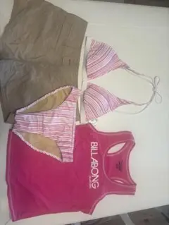 Billabong 水着セット M ピンク
