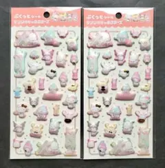 サンリオキャラクターズ　ぷくっとシール　2点セット