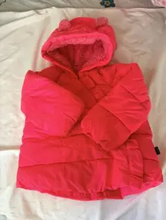 GAP フリースライニング ピンク コート