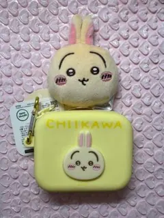 ちいかわ うさぎ ミラーマスコット ミニシリコンポーチセット