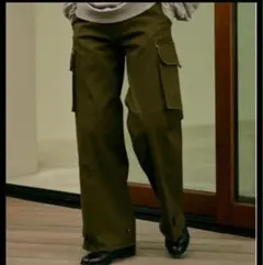 soerte ワイドストレート ミリタリー カーゴパンツ　サイズ2