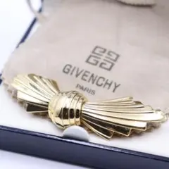 261 GIVENCHY リボン ブローチ ゴールドカラー - メルカリ