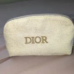 クリスチャンディオール　ゴールドポーチ 　星型チャーム付き　新品