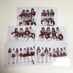 CUTIE STREET 全員 集合 生写真 バレンタイン 2025 6枚セット