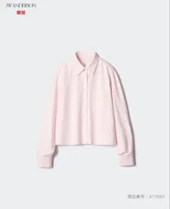 ユニクロ　JWアンダーソン　オックスフォードシャツ　ピンク S