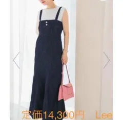 タグ付き　新品未使用　ROSSO×Lee コラボ　ネイビー キャミワンピース