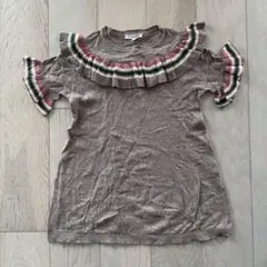 caramel ニットワンピース