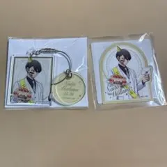 桃源暗鬼 限定 無陀野無人 バースデー キーホルダー ステッカー