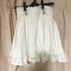 NOEMIE 花柄ジャガードフレアスカート