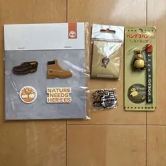 パンダコパンダ ストラップとピンバッチ