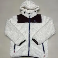 美品 ボアフリース CHUMS チャムス ホワイト ボアジャケット