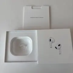 Apple AirPods (第3世代) 空箱 充電ケーブル付き