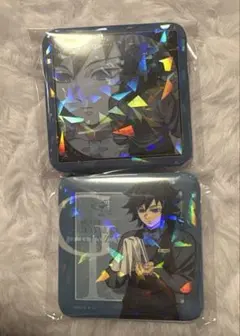 鬼滅の刃　モクテルバー コレクションロト 冨岡義勇 グリッター缶バッジ セット