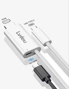 USB-C HDMI 変換ケーブル 1.8M タイプC HDMI 変換アダプタ