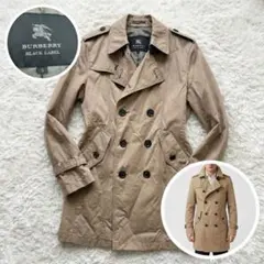 BURBERRY BLACK LABEL メンズトレンチコート　Sサイズ　M相当