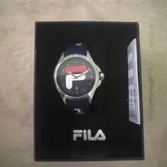 【箱付き】FILA フィラ 腕時計 ネイビー ラバーベルトのサムネイル