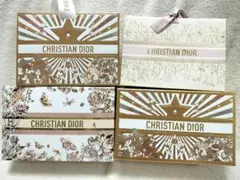 Christian Dior ギフトボックス　クラッチ　4個セット