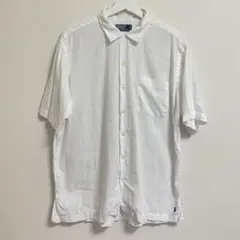 Ralph Lauren 裾ポニー Big Shirt 麻 Beams 90s