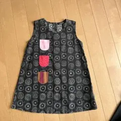marimekko ノースリーブワンピース 92-98 - メルカリ