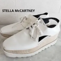 ステラマッカートニー　エリス　サンダル　本革　レザー　37.5 厚底