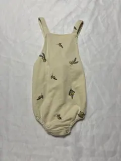 即日発送　organiczoo 風　レモン柄　ロンパース　70 80
