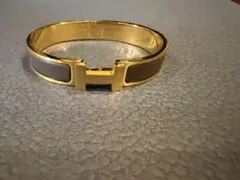 付属品完備 HERMES エナメルブレスレット《クリックHH》 サイズT2 