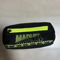 MARVEL 筆箱 ペンケース ブラック×ネオンイエローのサムネイル
