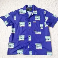 マークゴンザレス　Mark Gonzales 総柄シャツアロハ　難ありのサムネイル