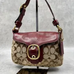 美品✨COACH コーチ ブリーカー ソーホー ショルダーバッグ ボルドー