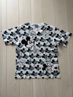 Tokyo Disney Resort ミッキーマウス 総柄 Tシャツ Lのサムネイル