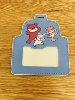 【ノンタン】いつでもいっしょカードホルダー　くまさん・ぶたさん・たぬきさん