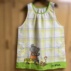 新品未使用★学研エプロン　こぐまちゃんうんてんしゅ　保育士　ママさん　看護士